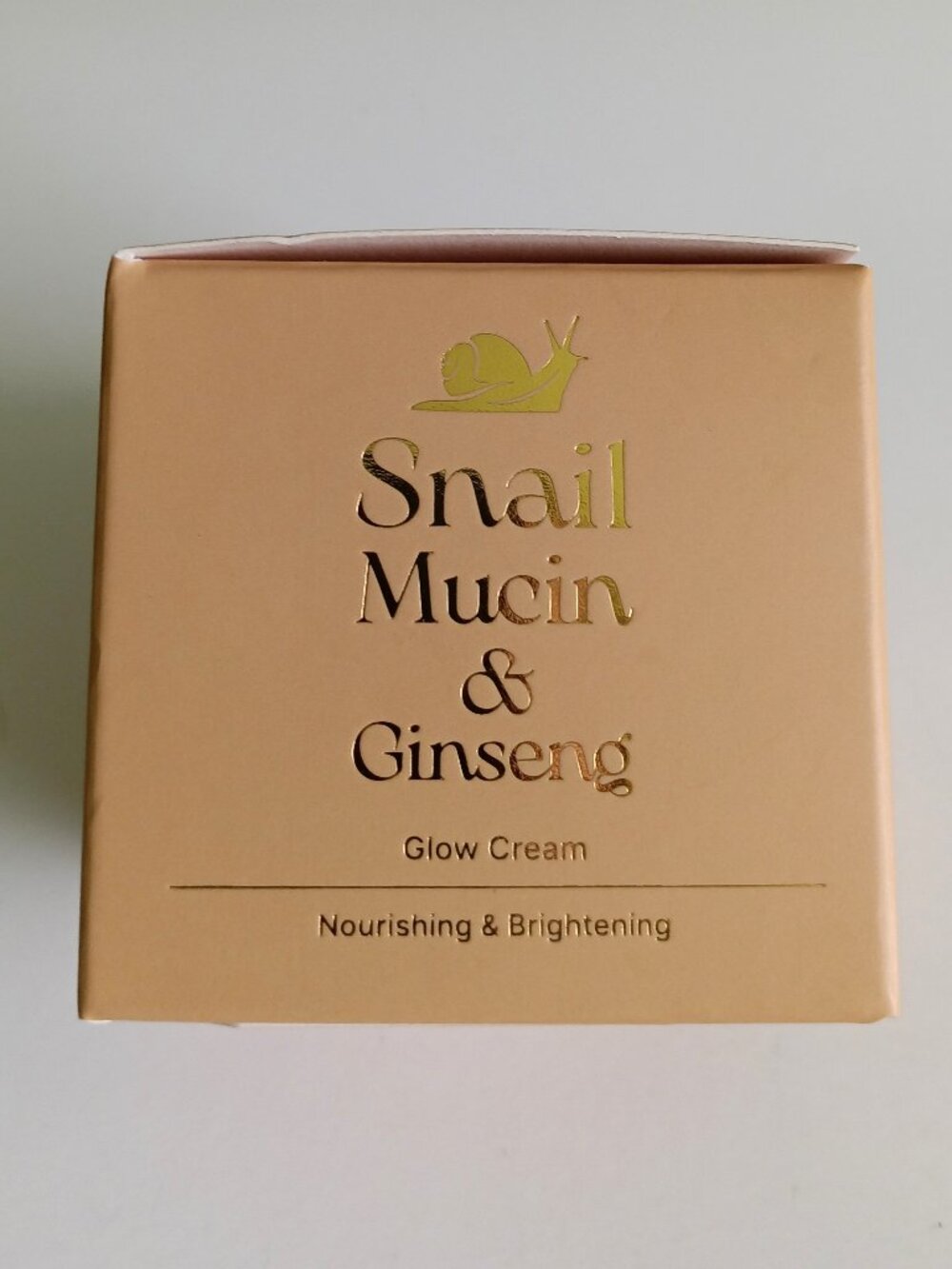 Snail Musin & Ginseng Glow Cream - 50 ml